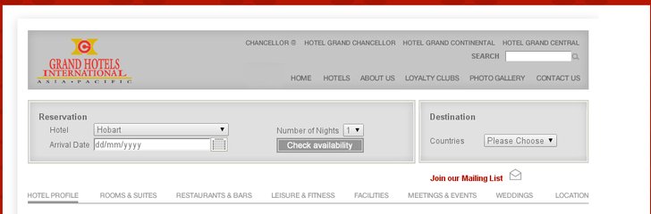 Grand Chancellor Hotel Hobart