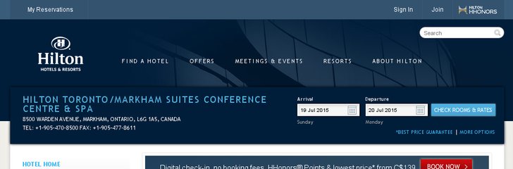 Hilton Suites Markham