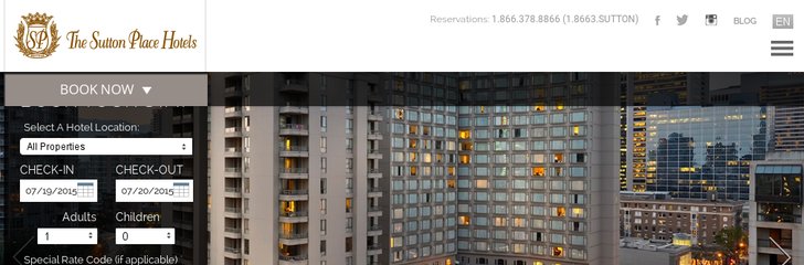 The Vancouver Sutton Place Hotel