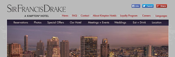 Kimpton Sir Francis Drake Hotel