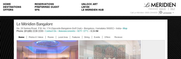 Le Meridien Bangalore