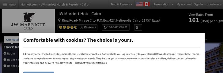 JW Marriott Hotel Cairo
