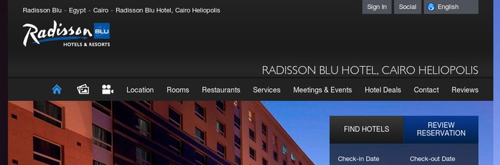 Radisson Blu Hotel,Cairo Heliopolis