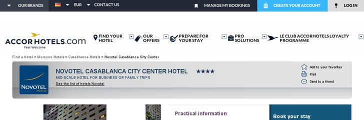 Novotel Casablanca City Center