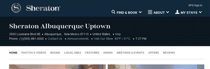 Sheraton Uptown Albuquerque
