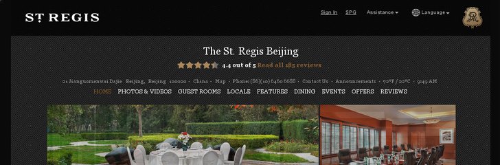 St Regis Beijing