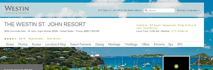 Westin St. John Resort & Villas