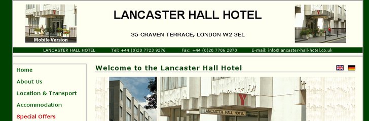 Lancaster Hall Hotel