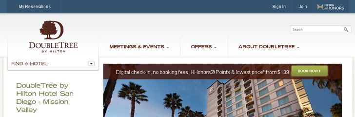 DoubleTree by Hilton Hotel San Diego - Mission Valley