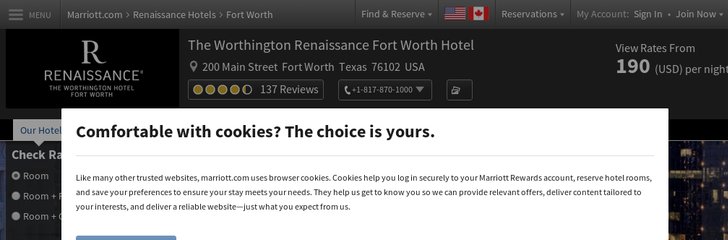 Worthington Renaissance Fort Worth Hotel