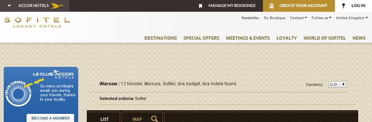 Sofitel Warsaw Victoria