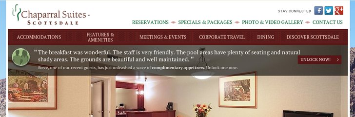 Chaparral Suites Resort