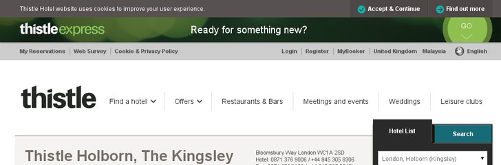 Thistle Holborn, The Kingsley