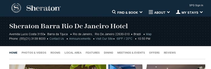 Sheraton Barra Hotel