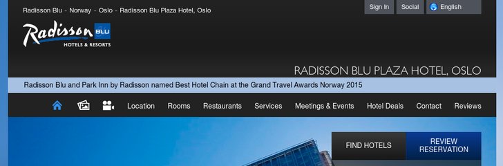 Radisson Blu Plaza Hotel