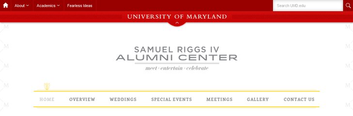 Samuel Riggs IV Alumni Center University of Maryland