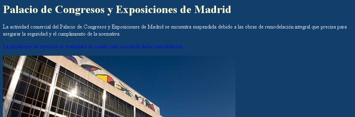 Palacio de Congresos de Madrid