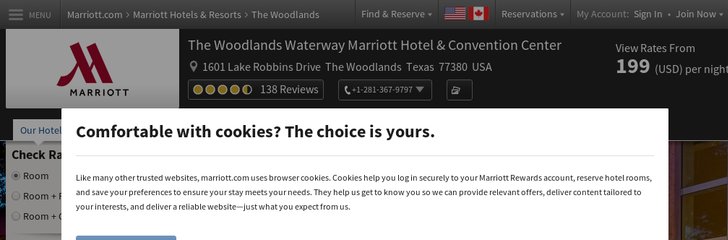Woodlands Waterway Marriott Hotel & Convention Cente