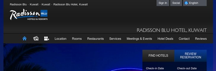 Radisson Blu Hotel, Kuwait