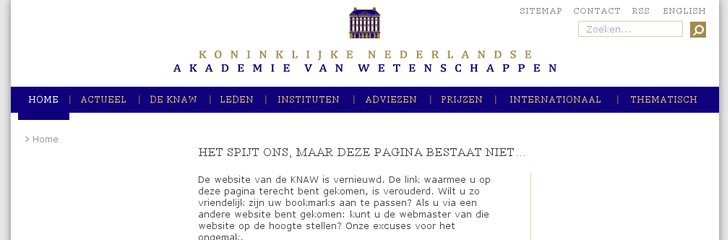Royal Netherlands Academy of Arts and Sciences (Koninklijke)
