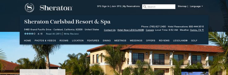 Sheraton Carlsbad Resort