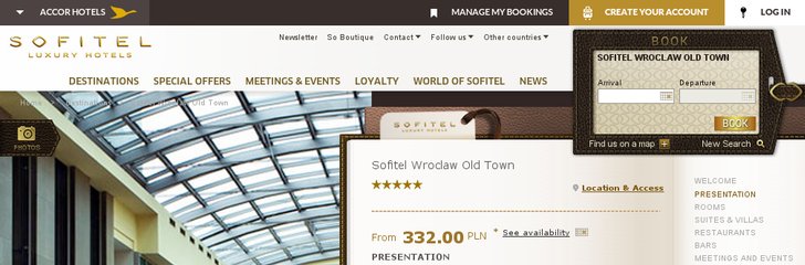 Sofitel Hotel Wroclaw Old Town