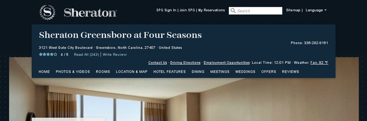 Sheraton Greensboro at Four Seasons