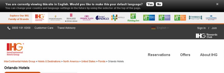 Holiday Inn Select UCF
