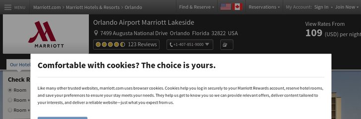 Orlando Airport Marriott Lakeside