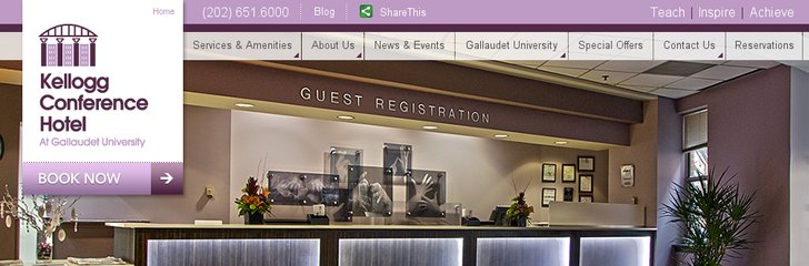 Kellogg Conference Hotel at Gallaudet University