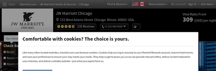 JW Marriott Hotel Chicago