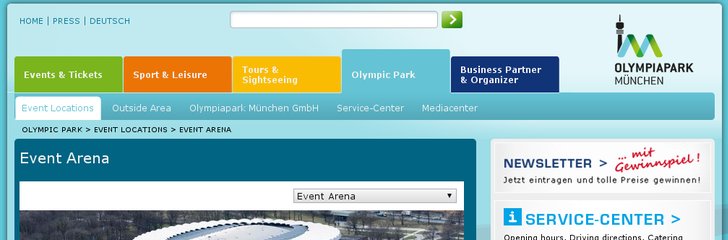 Event Arena im Olympiapark