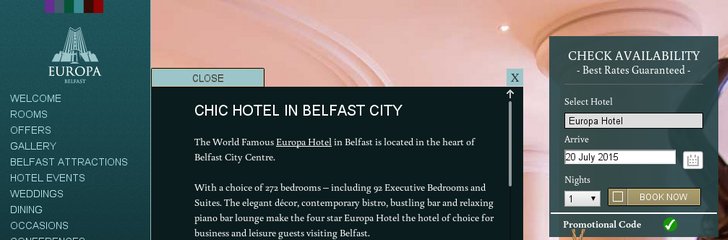 Europa Hotel Belfast