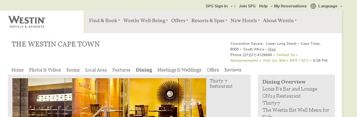 The Westin Cape Town
