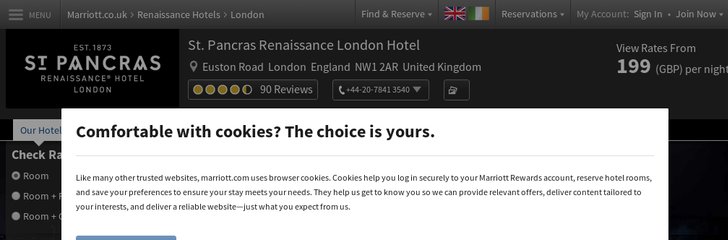 St Pancras Renaissance Hotel