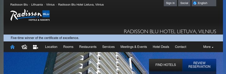 Radisson Blu Hotel Lietuva