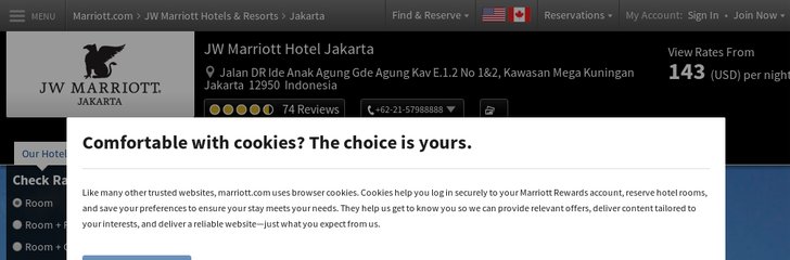 JW Marriot Hotel Jakarta