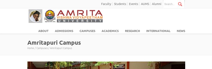 Amritapuri Campus