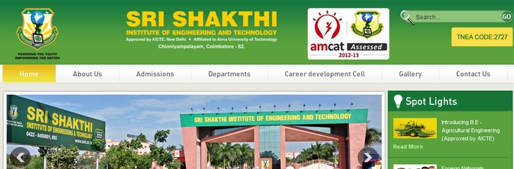 Sri Shakthi Institute of Engineering and Technology