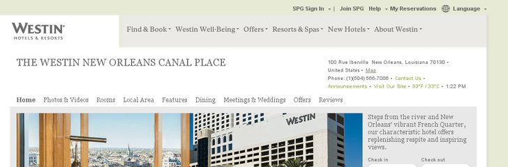 Westin New Orleans Hotel at Canal Place