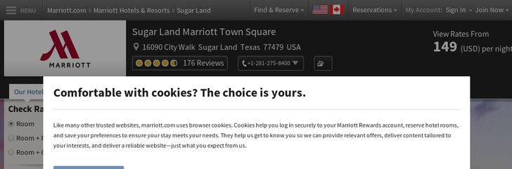 Sugar Land Marriott Town Square