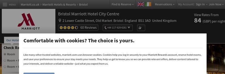 Bristol Marriott Hotel City Centre