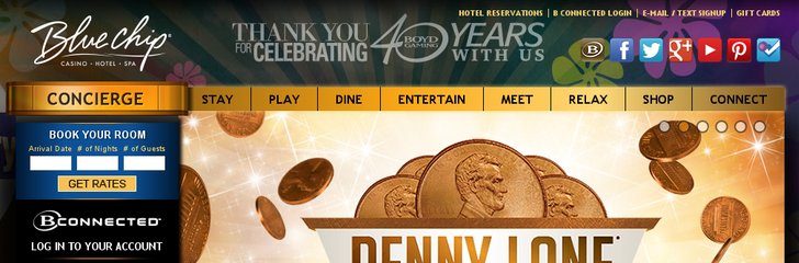 Blue Chip Casino, Hotel and Spa