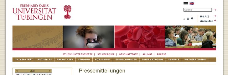 Hörsaalzentrum Morgenstelle - Eberhard Karls Universität Tübingen