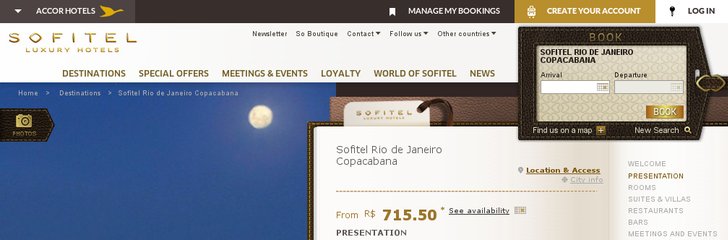 Sofitel Rio de Janeiro Copacabana