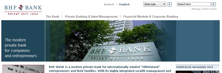 Bhf Bank Ag Venuedir