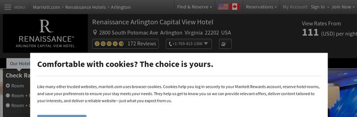 Renaissance Arlington Capital View Hotel