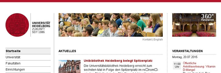 Ruprecht-Karls-Universitat Heidelberg