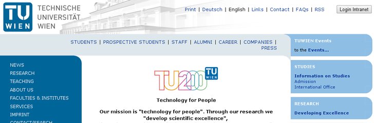 Vienna University of Technology TU