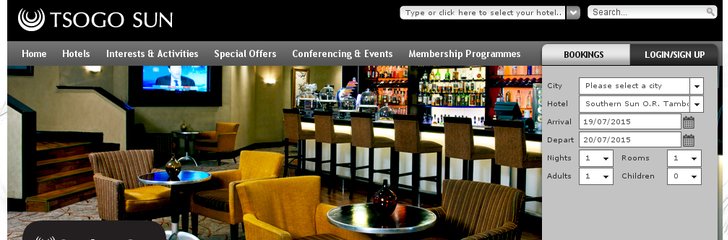 Southern Sun Hotel, O R Tambo Airport